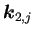 $ \bm{k}_{2,j}$