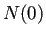 $ N(0)$