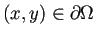 $ (x,y)\in\rd\Omega$