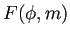 $ F(\phi,m)$