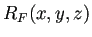 $ R_F(x,y,z)$