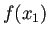 $ f(x_1)$