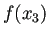 $ f(x_3)$