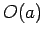$ O(a)$