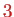 $ \textcolor{red}{3}$