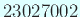 $ 23027002$