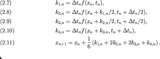$\displaystyle % 2022-02-8 14:32の式群
\begin{equation}x_{n+1}=x_n+\frac{1}{6...
...n+1}=x_n+\frac{1}{6}\left(k_{1,n}+2k_{2,n}+2k_{3,n}+k_{4,n}\right). \end{align}$