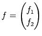 $\displaystyle f_1(x,y):=x^2 y^3,\quad f_2(x,y):=x+y^4
$