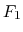 $ F_1$